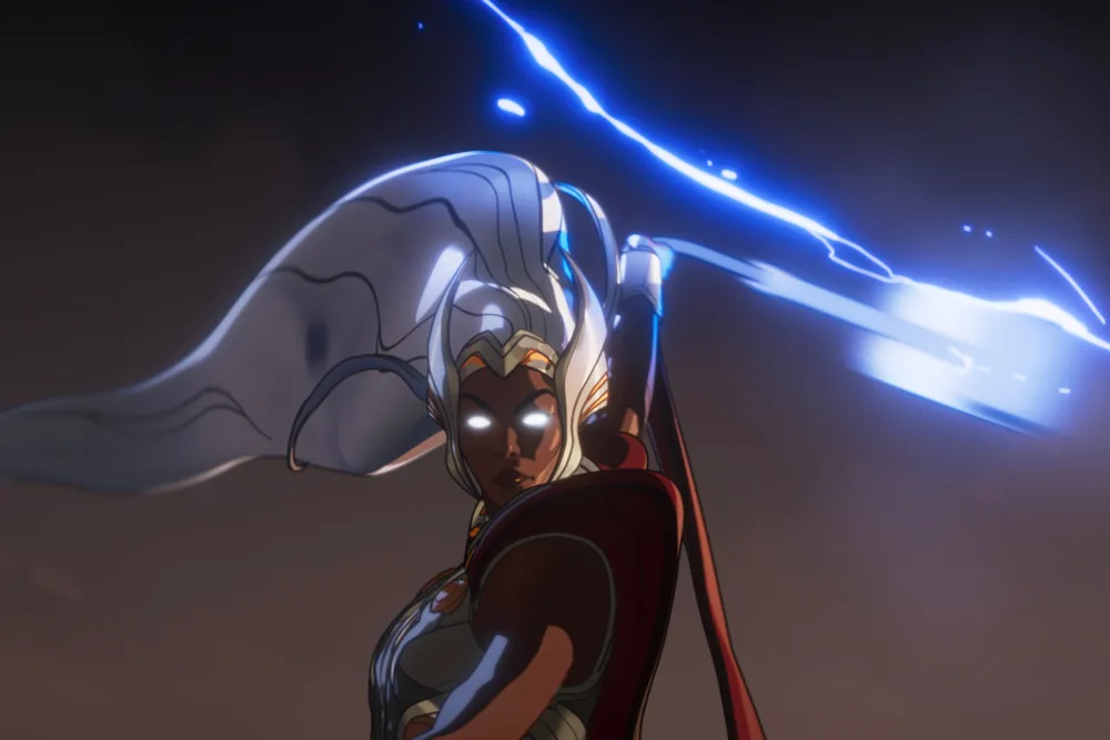 Marvel’s What If...? Season 3 Trailer Unveils Mind-Bending Multiverse Realities: Storm as Thor, Mecha Captain America, Cowboy Shang-Chi, and More 2 Storm Marvel’s What If...? Season 3 Trailer Unveils Mind-Bending Multiverse Realities: Storm as Thor, Mecha Captain America, Cowboy Shang-Chi, and More