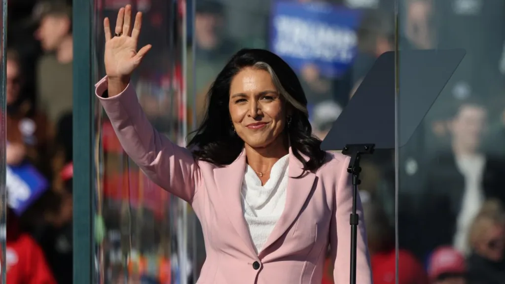 Tulsi2 Trump Names Tulsi Gabbard as Intelligence Chief Amid Global Market Turmoil