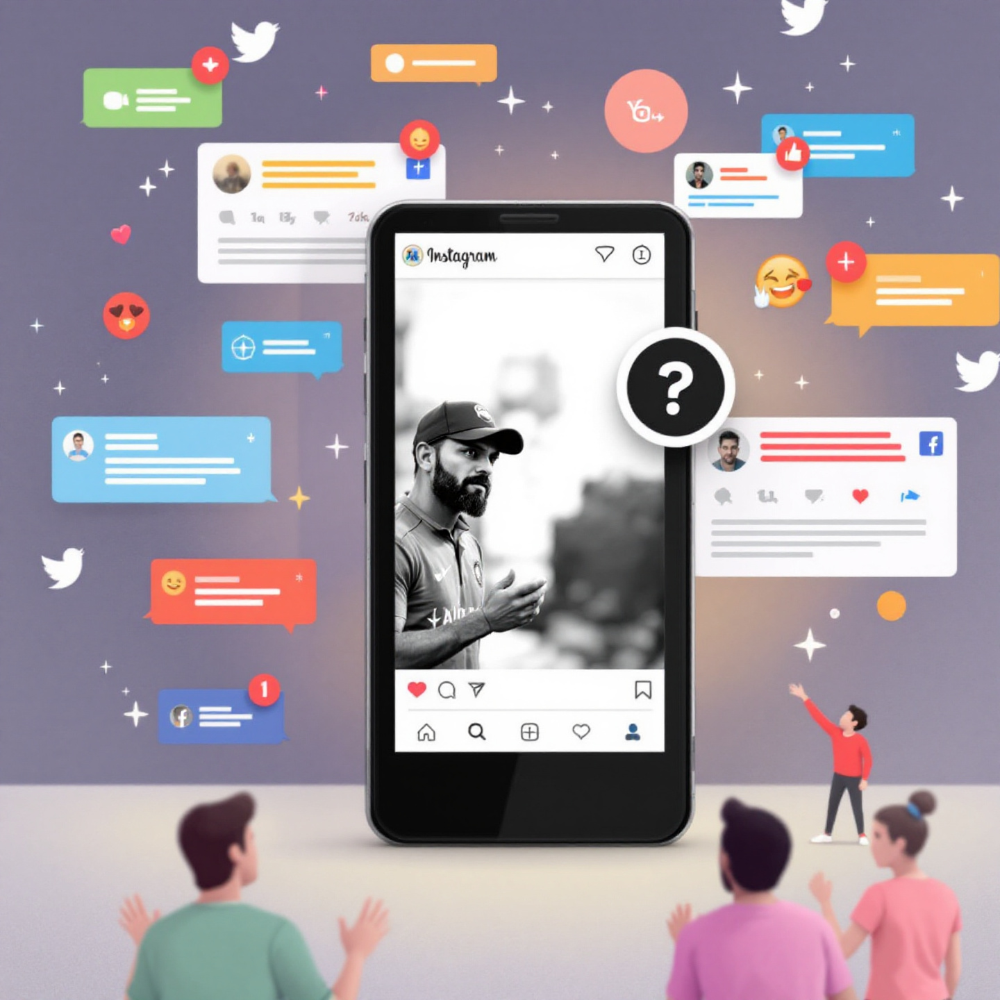 Sporting Beyond: Virat Kohli's 'My New Team' Post Sparks Social Media Frenzy