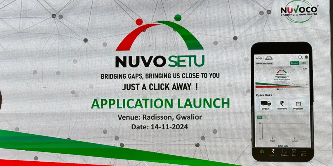 Nuvoco Vistas Launches the Nuvo Setu App: Revolutionizing Customer Experience