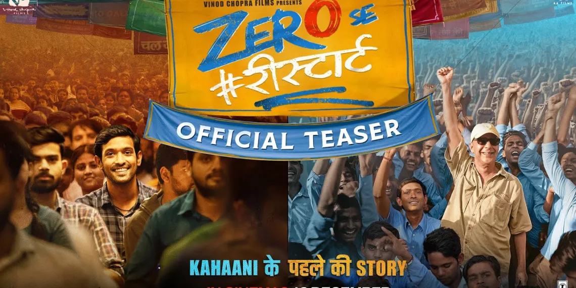 Zero Se Restart Teaser: Vidhu Vinod Chopra’s Powerful Reminder to Reevaluate Life Paths