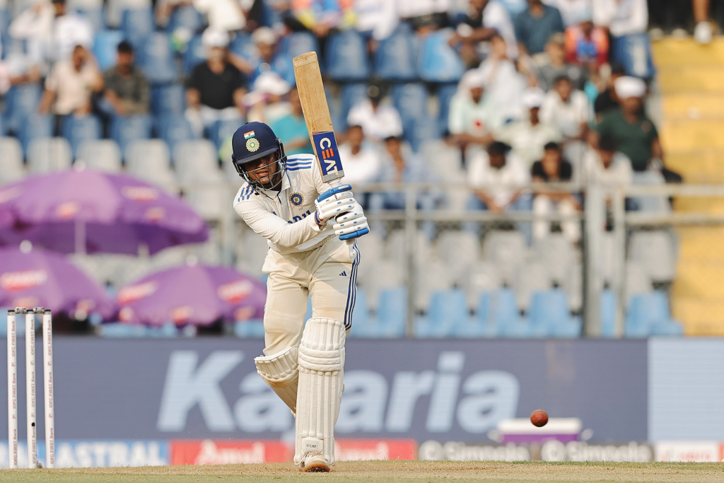 image 110 India vs New Zealand 3rd Test Day 1: Mitchell Shines, Jadeja's Fifer, and India's Stuttering Response