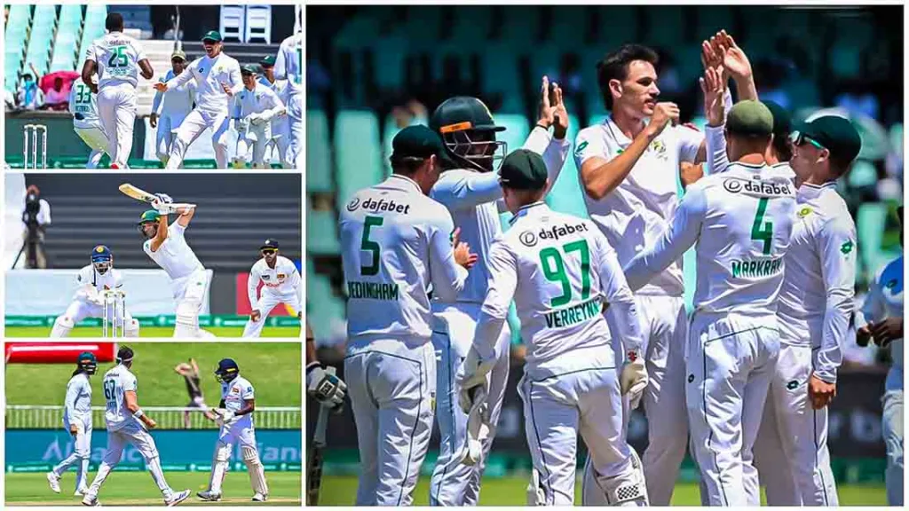 image 1400 SA vs SL 1st Test: Marco Jansen's 7 Wicket Haul Sends Sri Lanka to Record Low 42