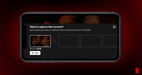 image 679 Netflix Moments Feature Lets You Capture and Share Scenes