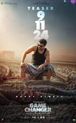 image 837 Ram Charan’s Game Changer: Teaser, Cast & Release Details