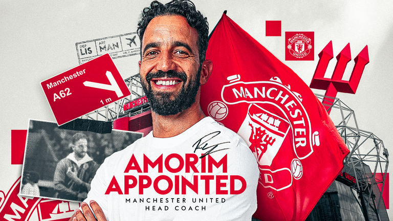 skysports ruben amorim manchester 6733224 Ruben Amorim Takes Charge of Manchester United: Sporting Coach to Begin Old Trafford Journey from November 11