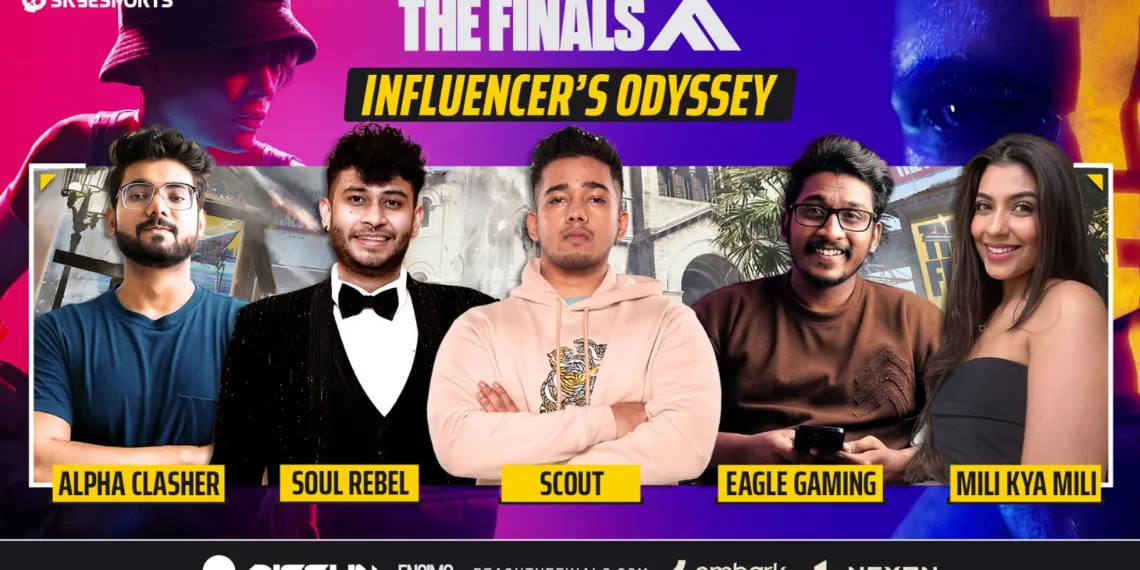 Get Ready for THE FINALS: Influencer’s Odyssey – An Epic Esports Tournament in India!