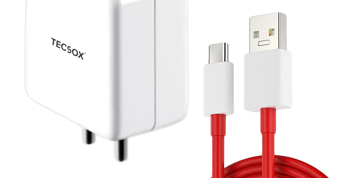 TecSox Unveils the 100W SuperCharge Mobile Charger at only ₹499