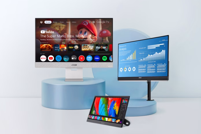 ASUS ZenScreen Series_MS32UC_MB27ACF_MB169CK New ASUS ZenScreen, ProArt & ROG Strix Monitors at CES 2025