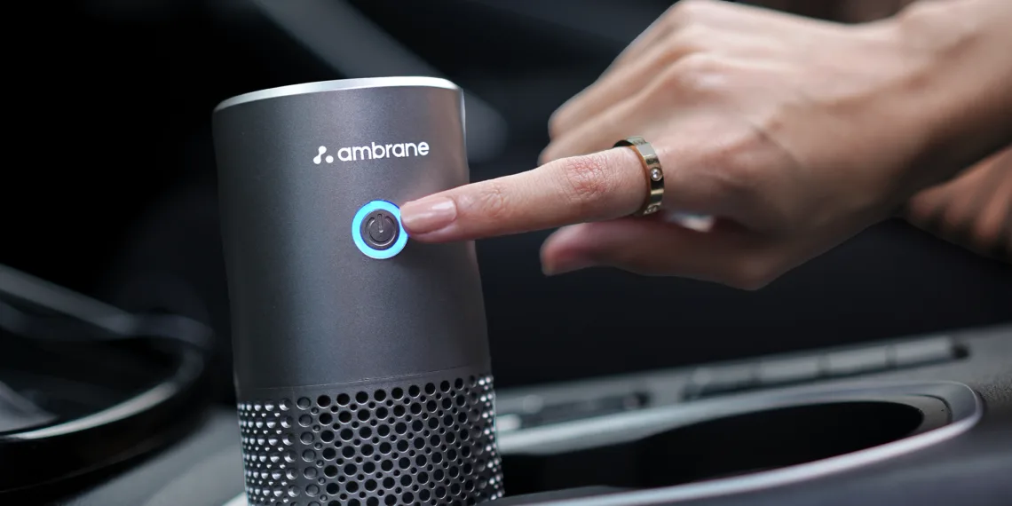 Ambrane Launches AeroBliss Auto Car Air Purifier & Aroma Diffuser