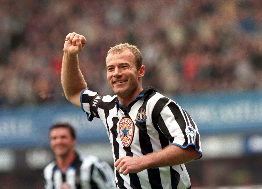 Alan Shearer Top 5 players in the Premier League with the most goal contributions in one season