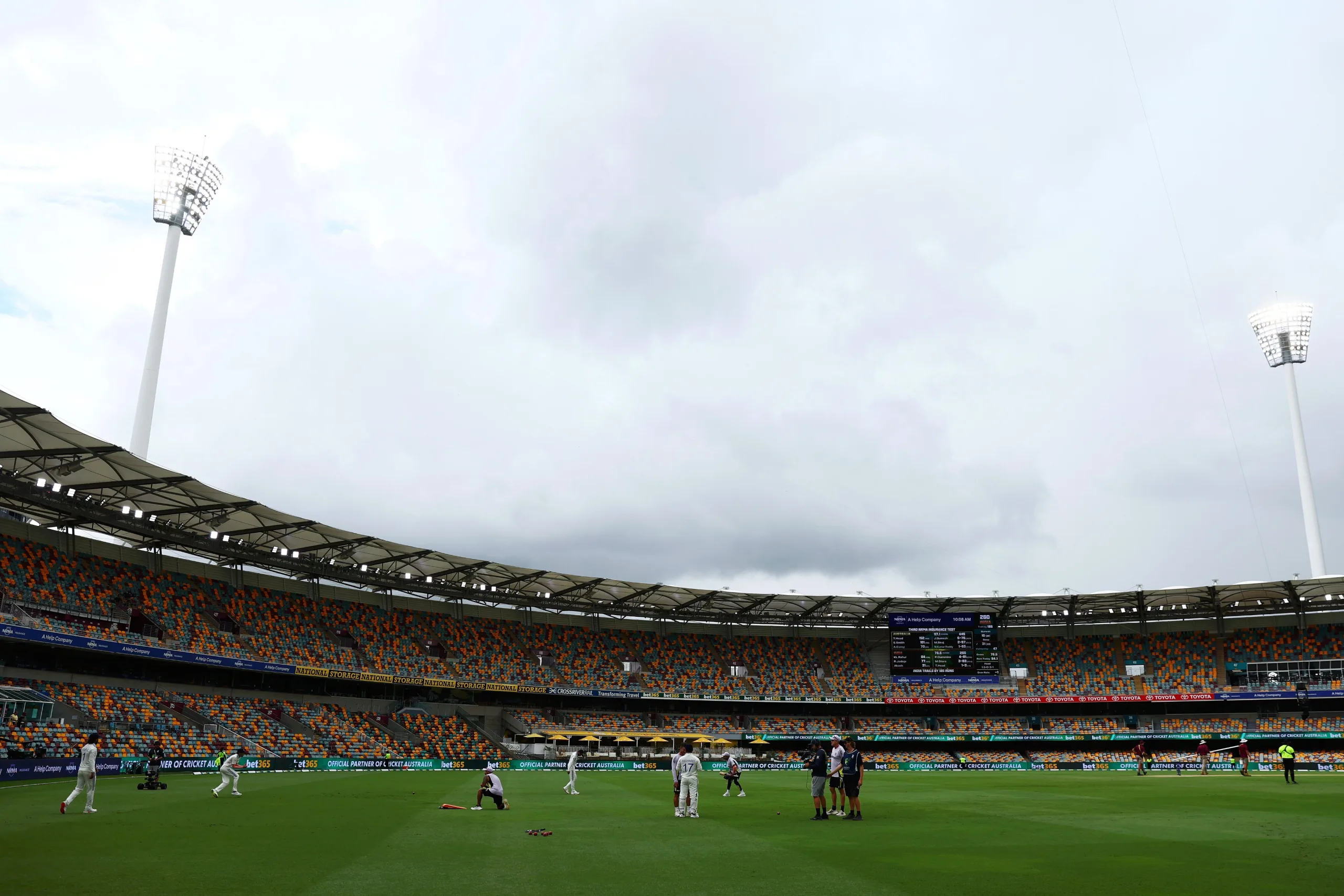 Australia vs India 3rd Test: Day 5 Match Report as Rain Has The Final Word With Australia and India Settling For A Draw at the Gabba, Heading to Melbourne Tied at 1-1