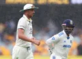 Australia vs India 3rd Test: Day 3 Match Report as Australia's Pacers Trouble India on a Disrupted Day in Brisbane