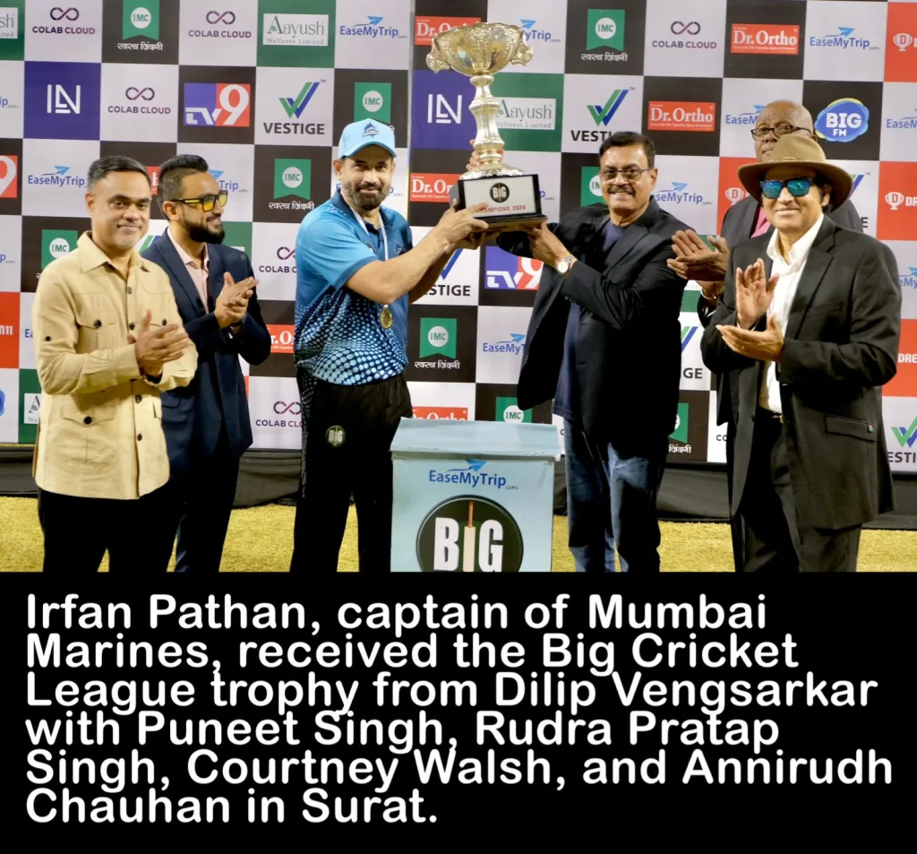 Big Cricket League Grand Finale: Mumbai Marines Triumph in a Thrilling Showdown