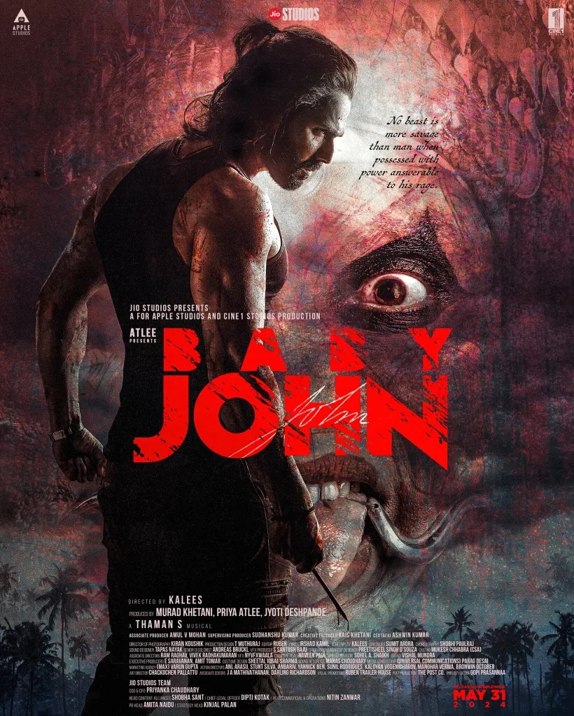 Baby John Trailer is Out Baby John Trailer OUT: Varun Dhawan Vows to Protect His Daughter in Action-Packed Thriller