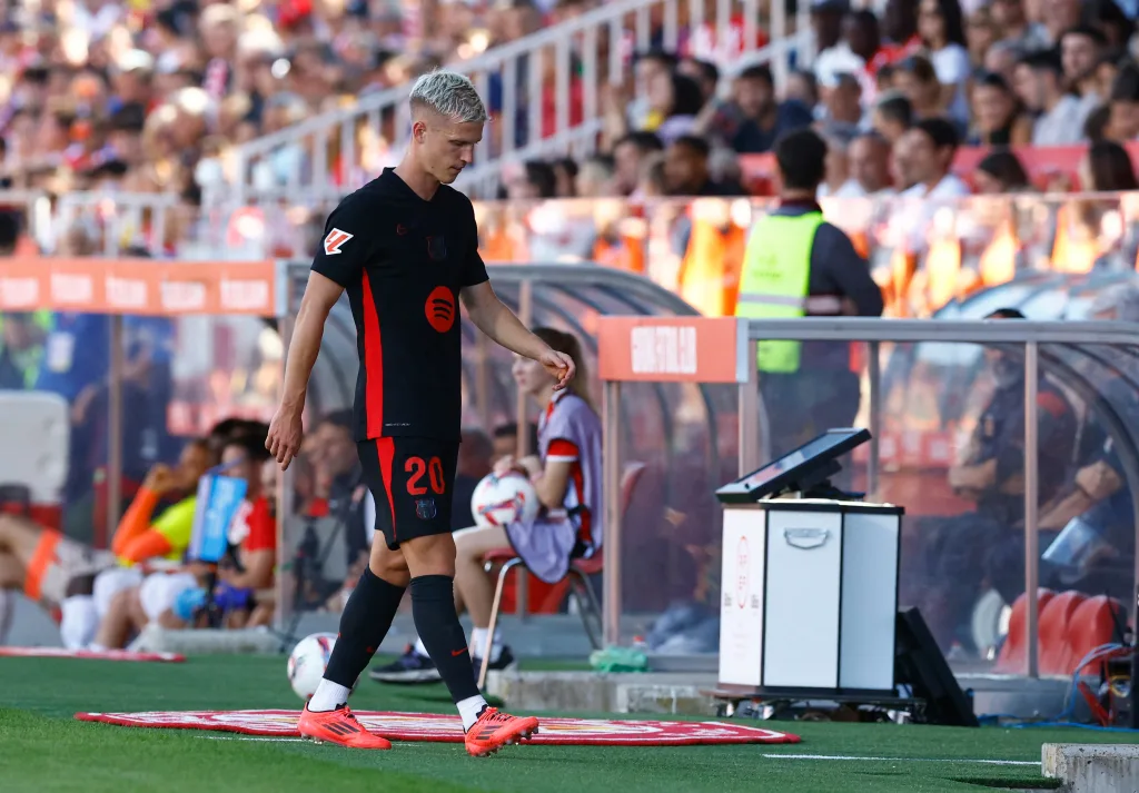 Barcelonas Dani Olmo 1 Premier League Clubs Eye Dani Olmo Amid Barcelona’s Registration Crisis: Could Lead to Free January Exit