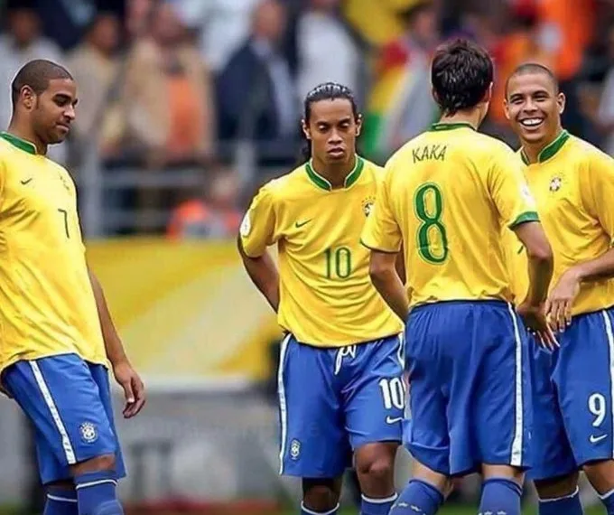 Brazil vs India football legends 2024