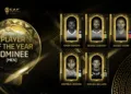 CAF Announces Top 5 Finalists for Men’s Player of the Year 2024