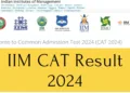 CAT Score 2024
