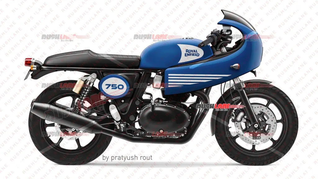 Continental GT 7503 1 2025 Royal Enfield Continental GT 750 Render Based on Spy Shots