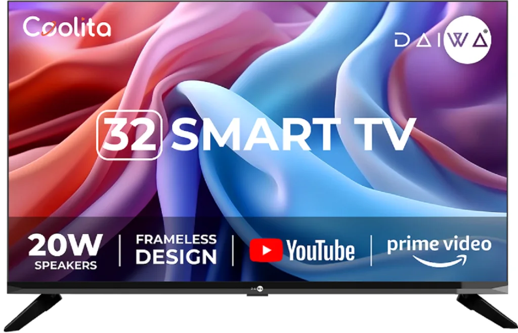 Daiwa's New Coolita Smart TVs: Features Galore for ₹7,499!