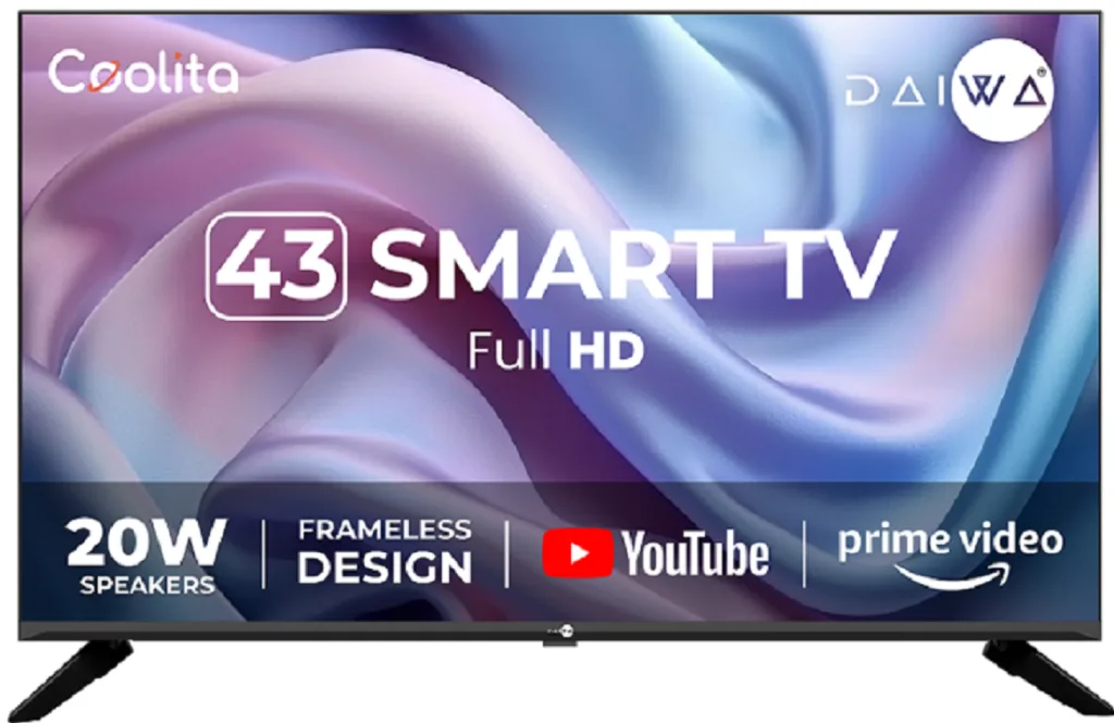 Daiwa's New Coolita Smart TVs: Features Galore for ₹7,499!