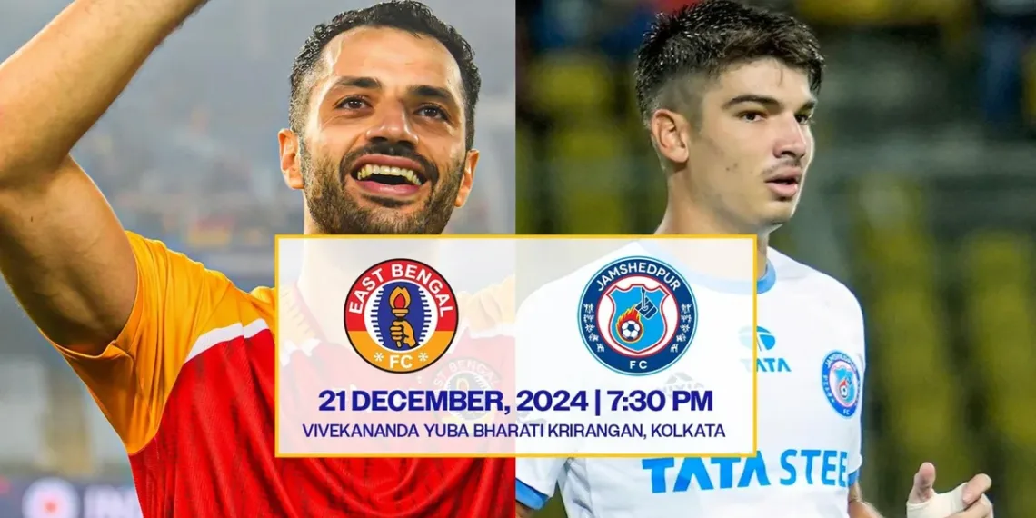 ISL 2024/25: East Bengal vs Jamshedpur FC – Match Preview, Prediction and How to Watch it Live?