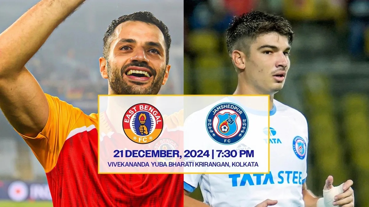 ISL 2024/25: East Bengal vs Jamshedpur FC – Match Preview, Prediction and How to Watch it Live?