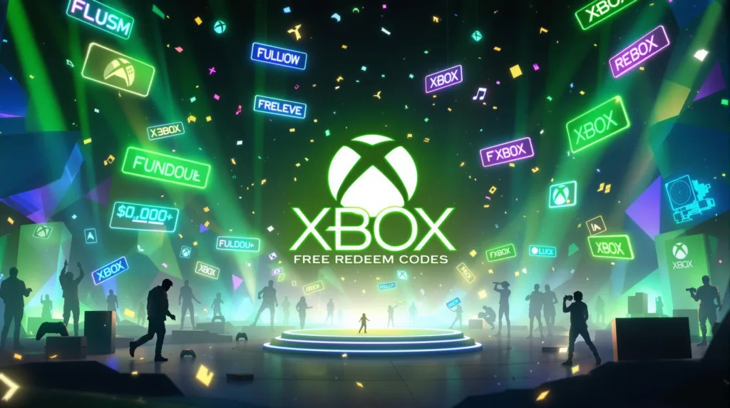Free Xbox Redeem Codes