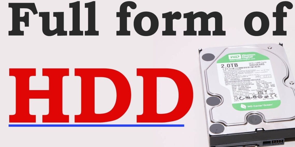 Full form of HDD in 2025: How Important is an HDD to a Computer?