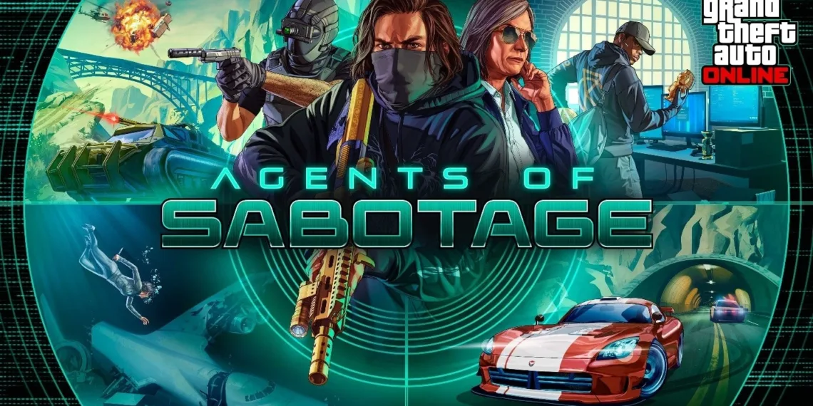 Dive into Action with GTA Online: Agents of Sabotage Now Live!