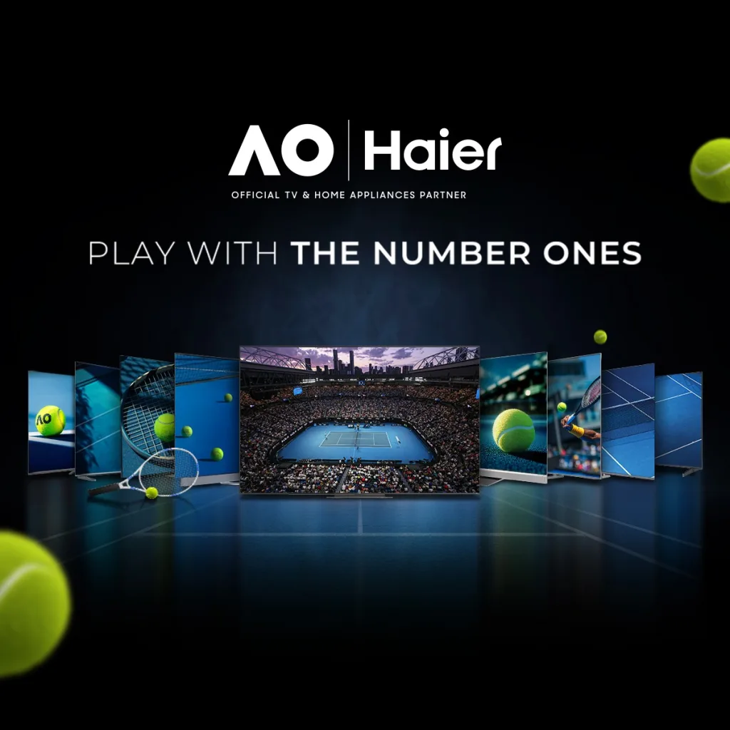 Haier Partners with Australian Open: A New Era of Sport-o-Tainment