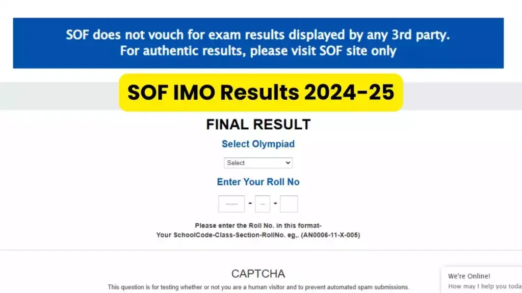 IMO Results 2024-25 SOF: Step-by-Step Guide to Check Your Scorecard Online