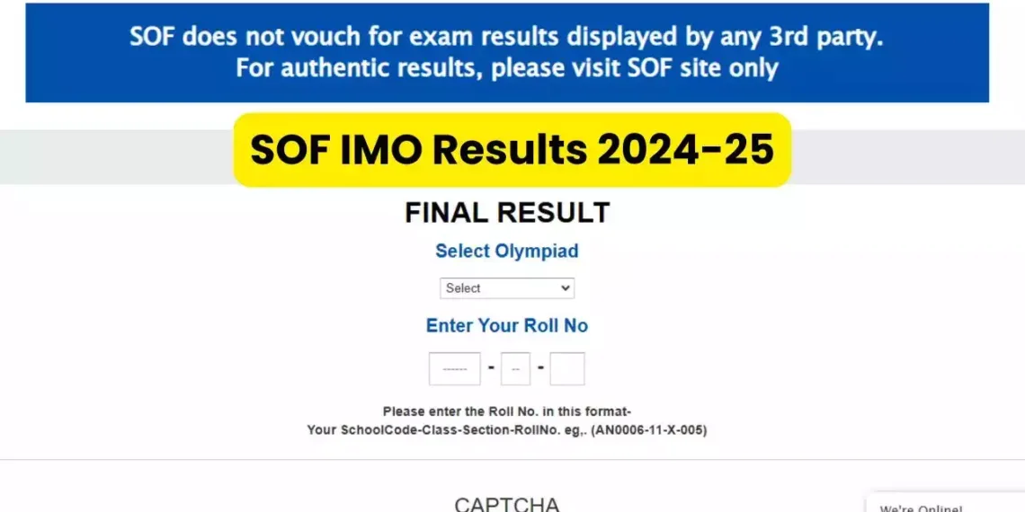 IMO Results 2024-25 SOF: Step-by-Step Guide to Check Your Scorecard Online