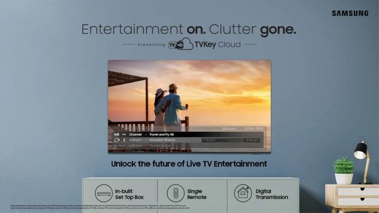 Samsung Revolutionizes TV Viewing with Industry-First TVKey Cloud Technology