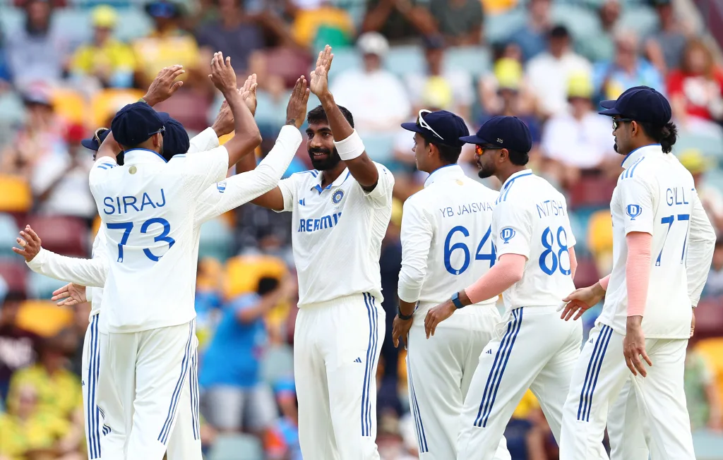 India 3 Australia vs India 3rd Test: Day 2 Match Report as Bumrah Takes A Five-wicket Haul, Head and Smith Centuries Dominate India