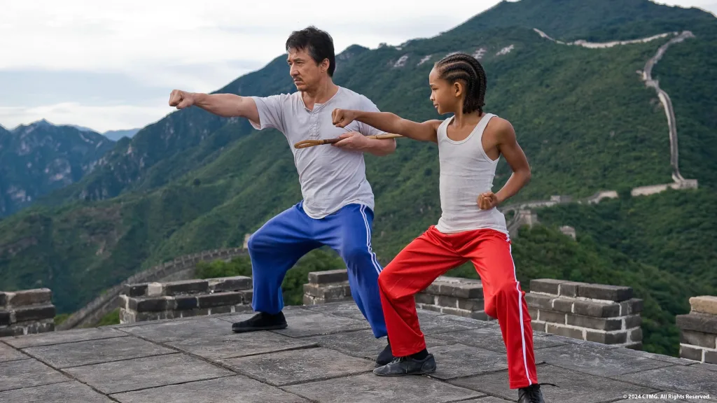 Jackie Chan and Jaden Smith in The Karate Kid 2010 Karate Kid Legends Trailer: Ralph Macchio and Jackie Chan Team Up to Revive the Iconic Franchise