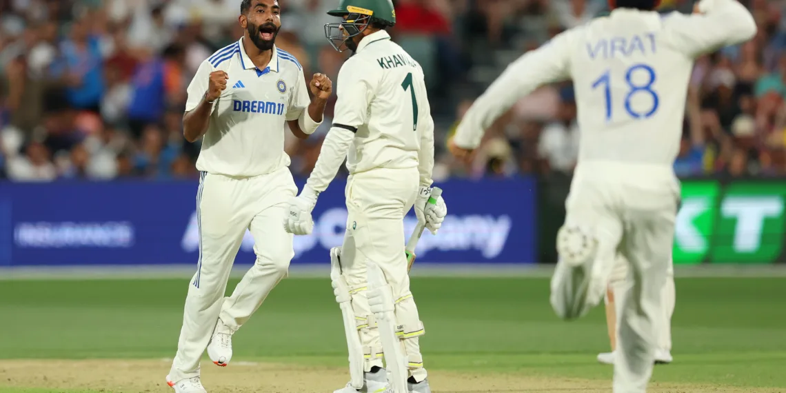 Australia vs India 2nd Test: Day 1 Match Report as McSweeney and Labuschagne Steady Australia After Starc's Fiery Performance Against India