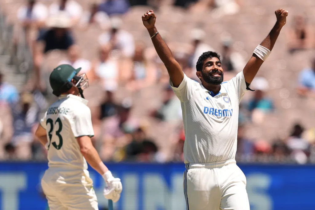 Jasprit Bumrah 7 Australia vs India 4th Test: Day 4 Match Report as Lyon and Boland Frustrate India as Australia's Lead Surpasses 300 Following Bumrah's Middle-order Blitz