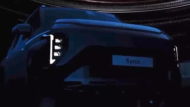 Kia Syros 3 1 Kia Syros Teased: Futuristic SUV Launching December 19