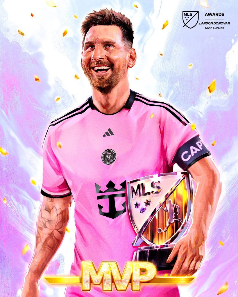 Leo Messi wins the MLS Player of the Year Lionel Messi Wins MLS Player of the Year: Crowned MVP for 2024 Season