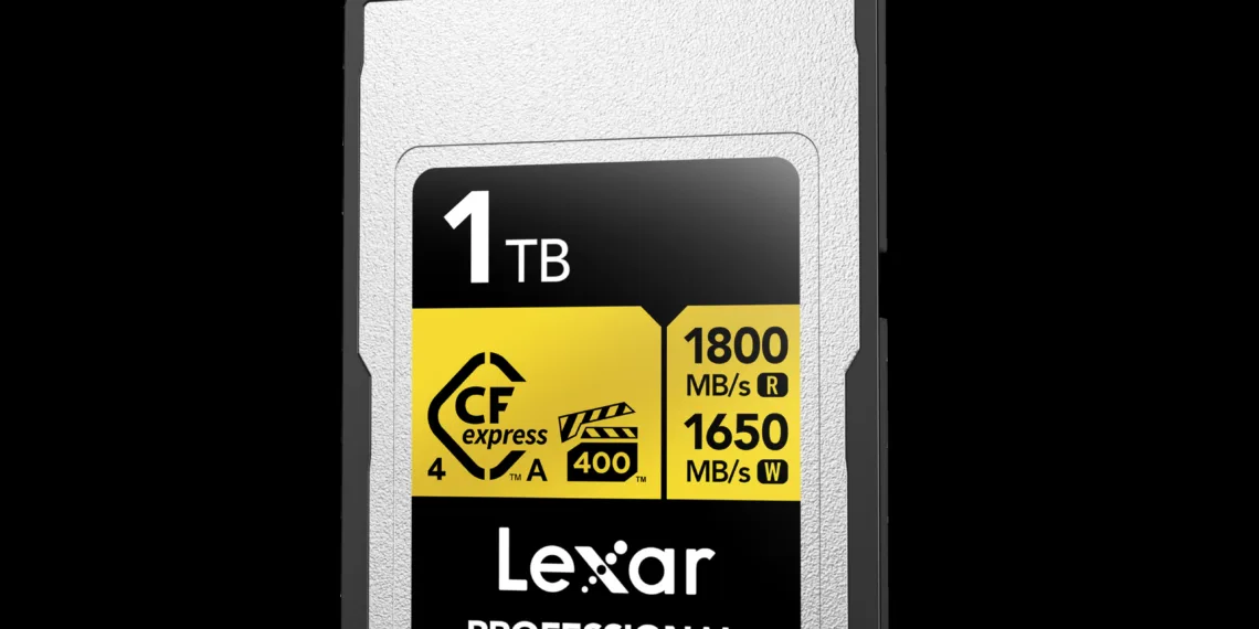 Lexar Unveils World’s Fastest CFexpress™ 4.0 Card in India!