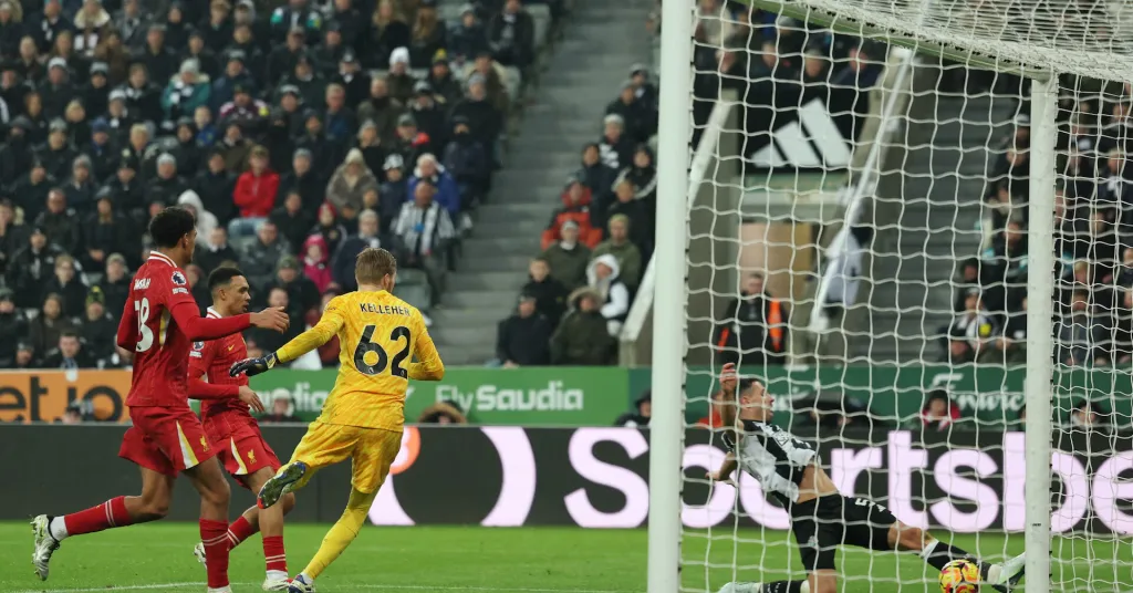 Liverpool Held to a 3 3 drawby Newcastle Mohamed Salah Shatters Premier League Record with Stellar Newcastle Performance