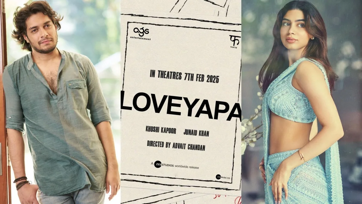 Loveyapa Featuring Junaid Khan and Khushi Kapoor to Release in 2025