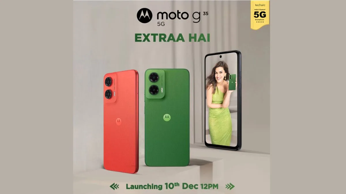Moto G35 5G India Launch Date Set for December 10 on Flipkart