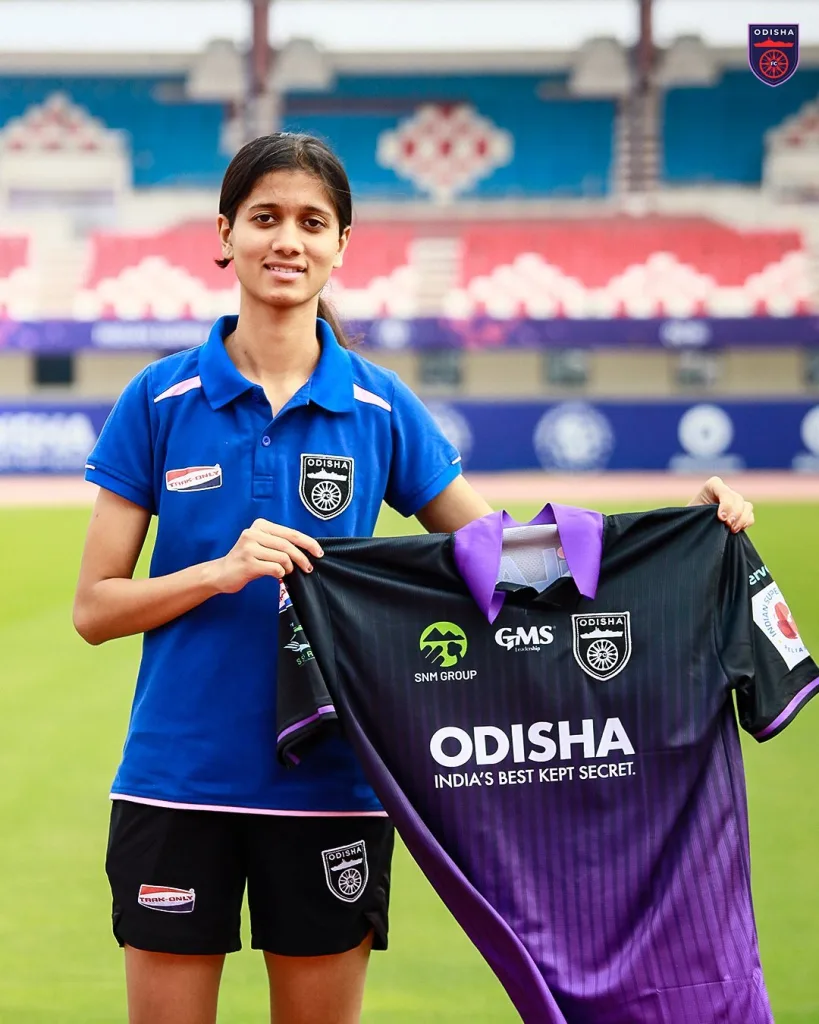 Odisha FC Women Sign 16 year old Tanvi Nair Odisha FC Women Sign 16 Year Old Midfielder Tanvi Nair from Bengaluru FC