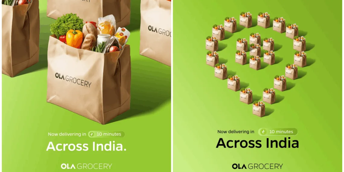 Ola’s 10-Minute Grocery Delivery