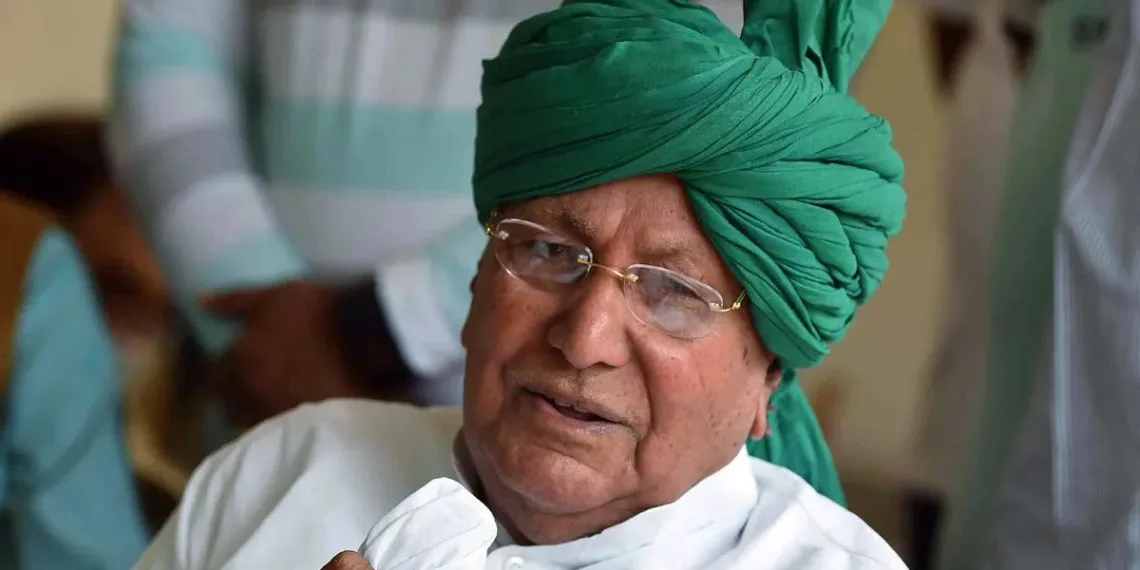 Om Prakash Chautala Death: Haryana Declares 3-Day State Mourning and Public Holiday
