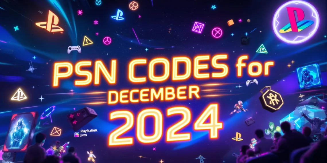 PSN Codes for December 2024