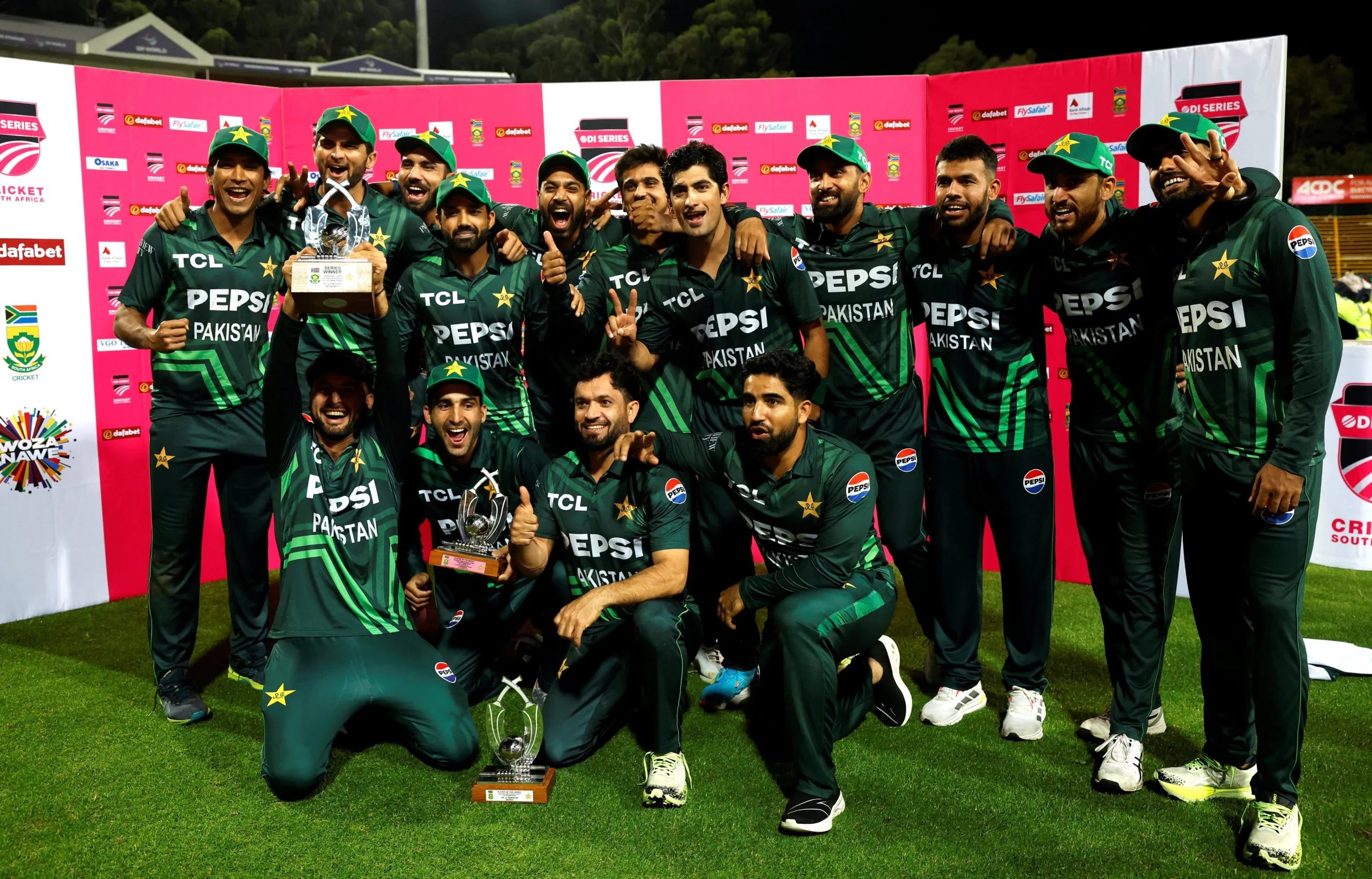 Pakistan Makes History with 3-0 ODI Whitewash Against South Africa in South Africa